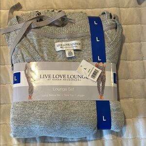 Karen Neuburger Gray Lounge Set